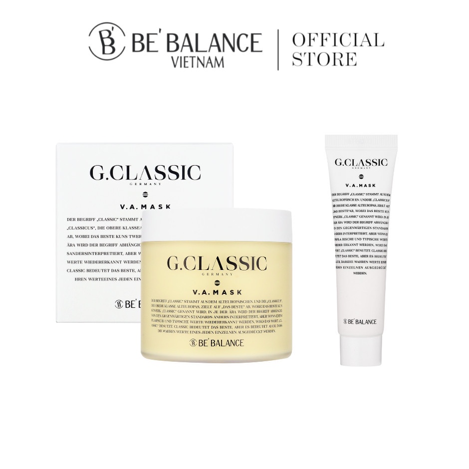 Mặt nạ ngủ Be'Balance G.Classic V.A Mask 20g - 200g