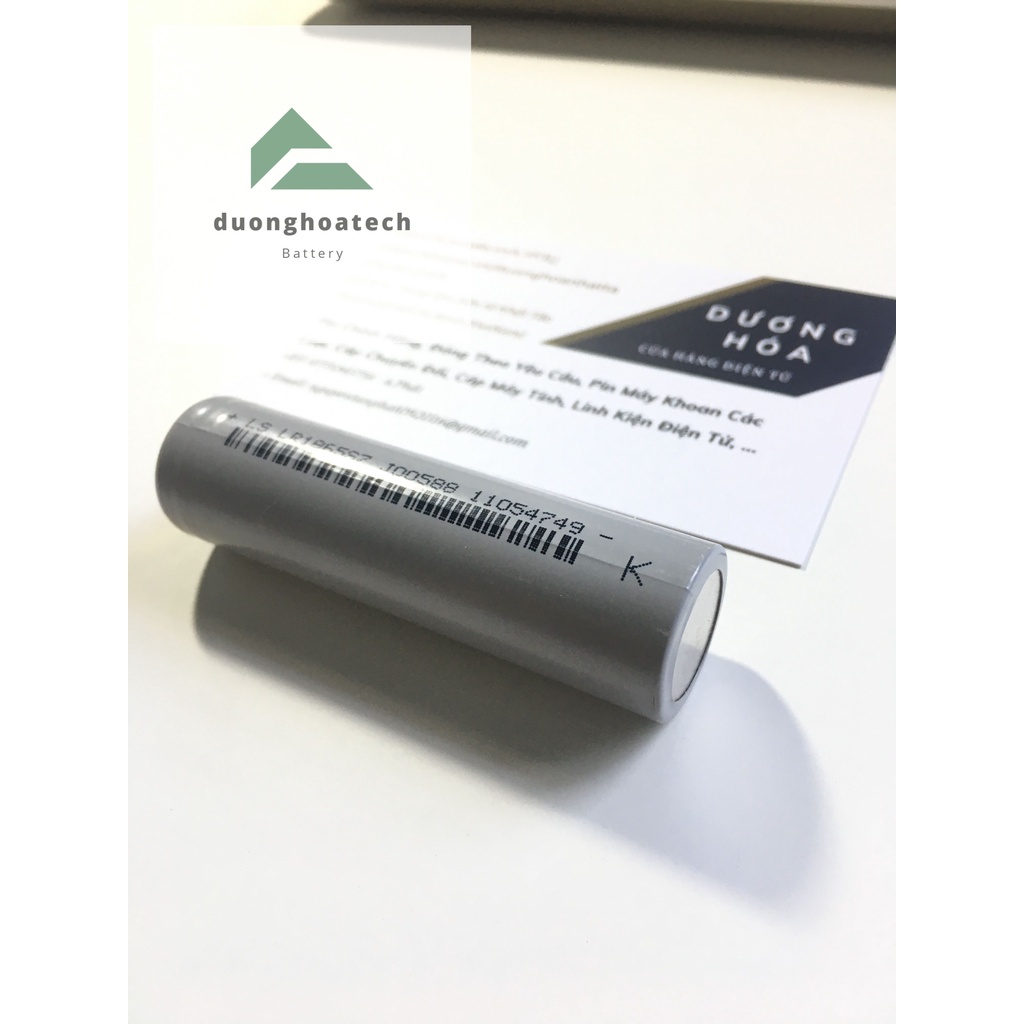 Cell Pin 3.7V 18650 Lishen Xám 2600mAh - 10C  - Nội trở 16mΩ - 18mΩ