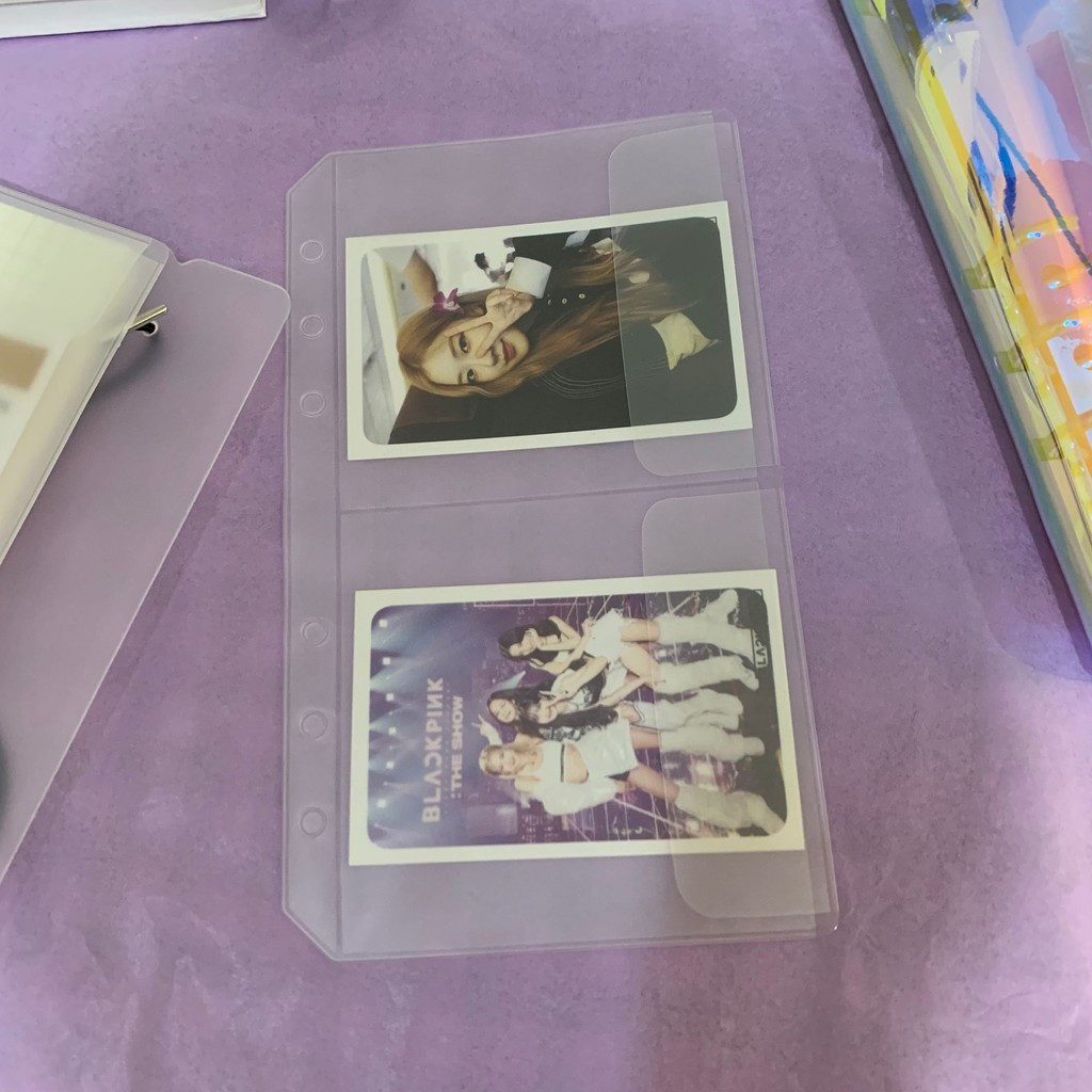 Túi đựng đồ 6 lỗ khổ a5/ a6 cao cấp tiện dụng