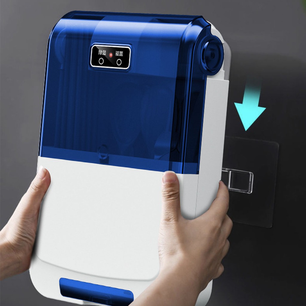 [Tặng Khăn Lau Bếp Siêu Thấm] Ống đựng đũa khử trùng tia UV - Ống đựng đũa sấy khô tự động treo tường SMM-006 | BigBuy360 - bigbuy360.vn