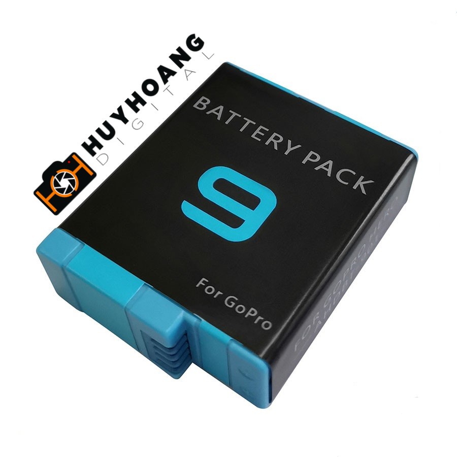 Pin và Sạc Gopro Hero 9 - 10 -11 - OEM - Đen
