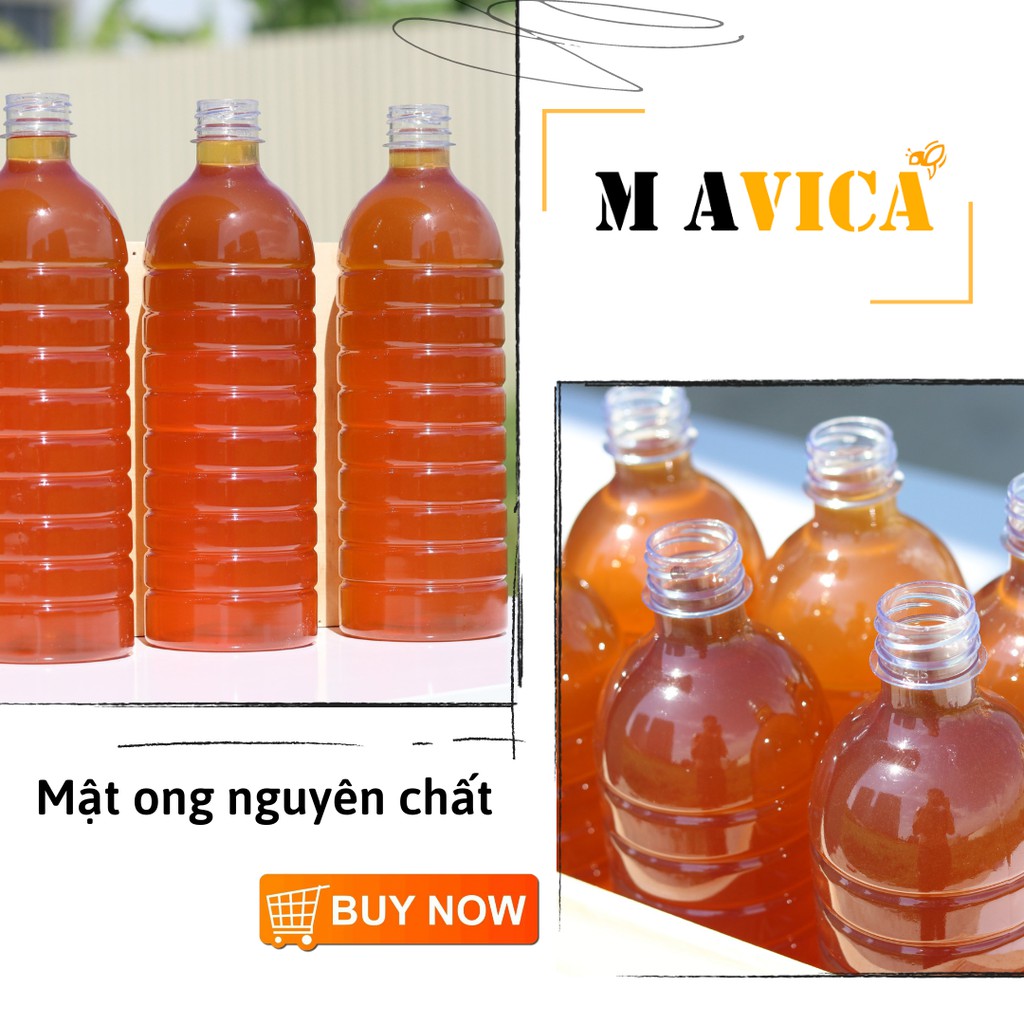 3 lít mật ong nguyên chất - Mật ong thiên nhiên - Mật ong bán sỉ giá tốt nhất - Hoàn tiền nếu không hài lòng