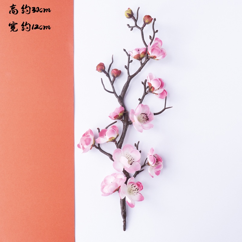 Cây cắm trang trí bánh kem kiểu nhánh hoa mận sáng tạo tùy chọn màu sắc