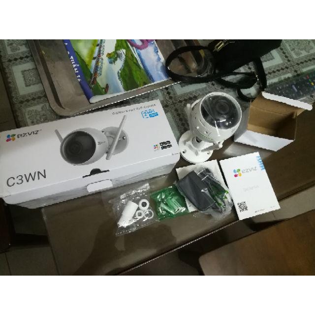 [LOẠI TỐT] Camera Wifi Ngoài Trời EZVIZ C3WN 1080P chống mưa nắng tuyệt đối | BigBuy360 - bigbuy360.vn