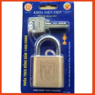 Ổ khóa cửa việt tiệp bấm 40mm