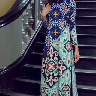 Áo dài cô Ba Sài Gòn bao đẹp y hình size m l xl kèm ảnh thật1