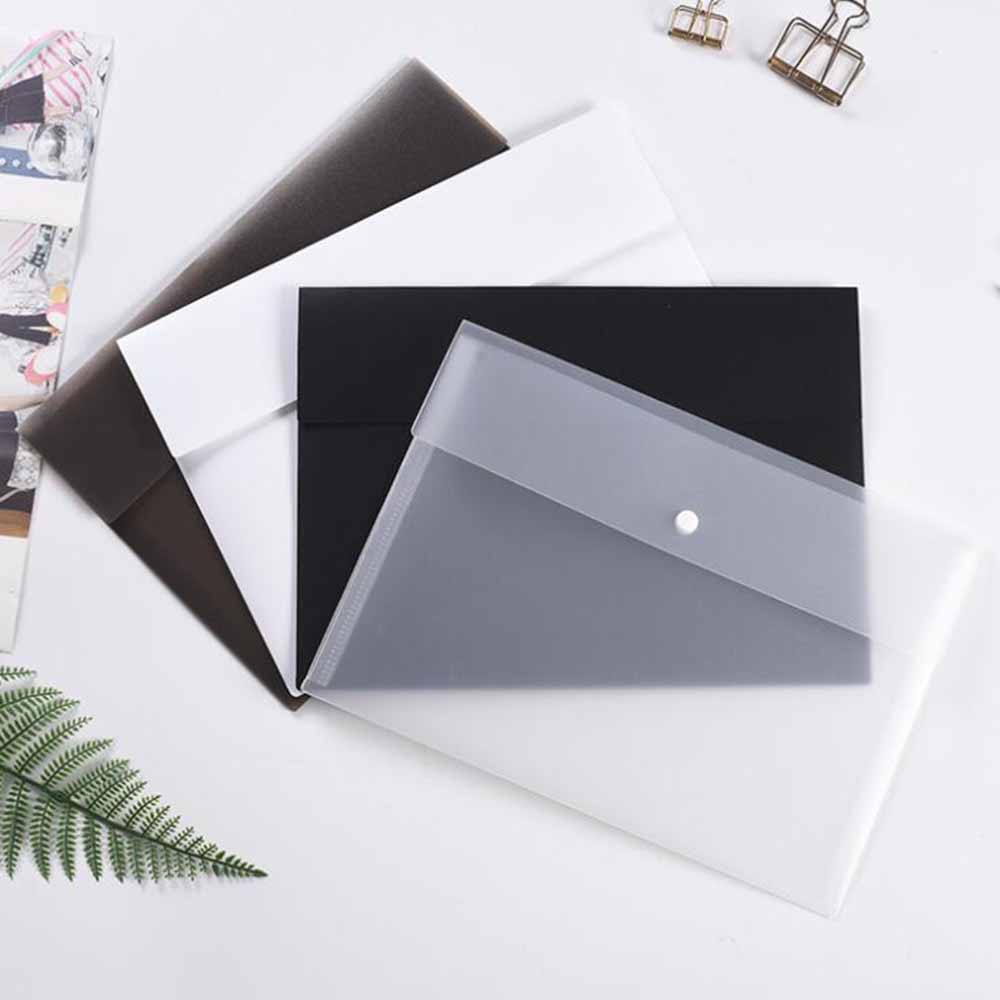 Túi Đựng Tài Liệu/ Tài Liệu A4 Bằng PP Trong Suốt Chống Thấm Nước