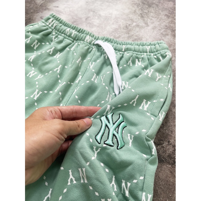 (HÀNG XUẤT XỊN) Bộ 1922 M//L//B N//Y MONOGRAM SWEATSHIRT &amp; PANTS IN MINT GREEN Made in V//N full-tag-code  SIZE XS S M