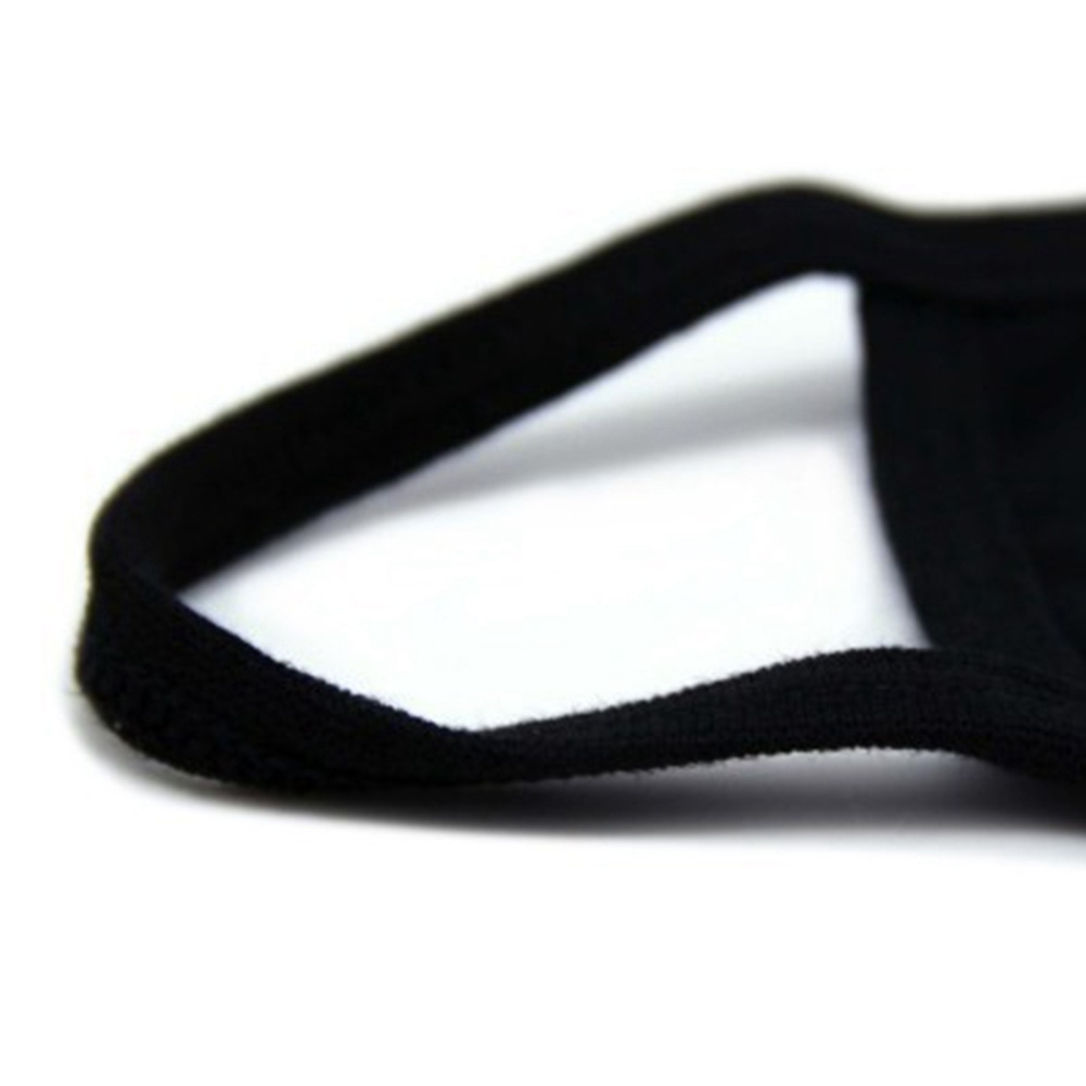 Khẩu Trang Nửa Mặt Chống Bụi Màu Đen Có Thể Tái Sử Dụng Hình Trái Tim