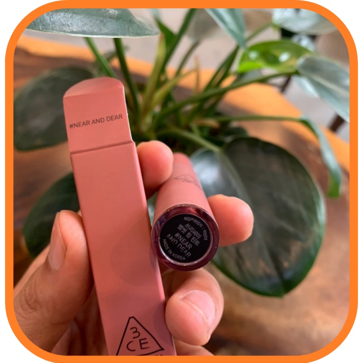 Son 3CE Velvet lip tint hồng đất mã near and dear