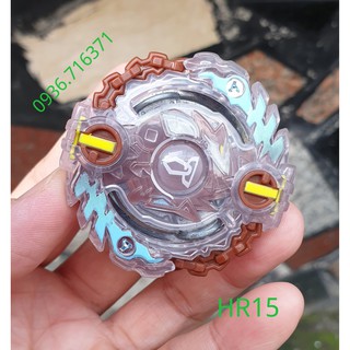 Con quay HR15, Hasbro beyblade burst Tyros T2, quay phải  (Tặng Kèm Phóng Quay)