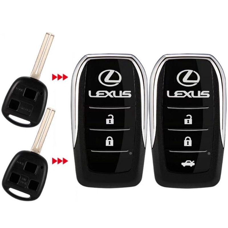 Vỏ độ gập chìa khoá xe LEXUS ( 2 nút , 3 nút )