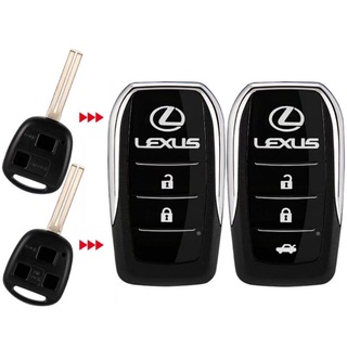 Vỏ độ gập chìa khoá xe LEXUS 2 NÚT