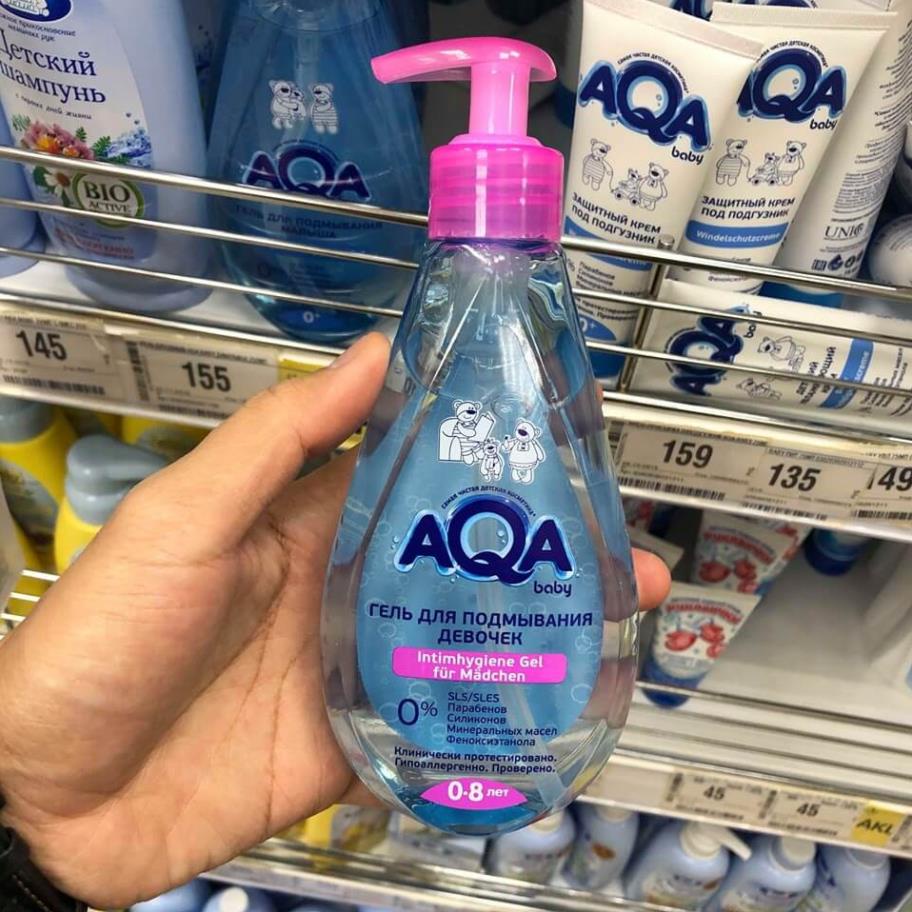 Dung dịch vệ sinh cho bé Aqua Nga 300ml