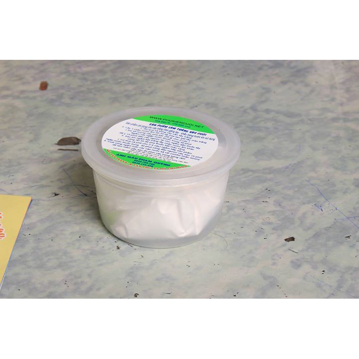 Bột tẩy trắng váy cưới