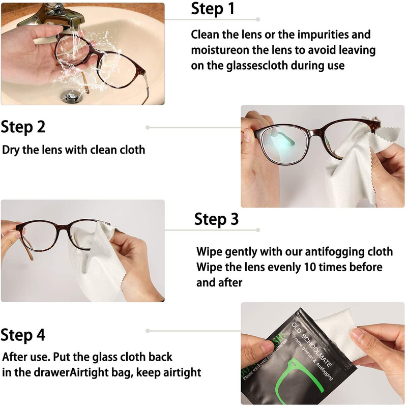 Set 3 Khăn Lau Mắt Kính Chuyên Dụng