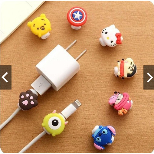 [RẺ VÔ ĐỊCH] Kẹp Bảo Vệ Chống Đứt Gãy Cáp Sạc, Tai Nghe Nhiều Mẫu | BigBuy360 - bigbuy360.vn