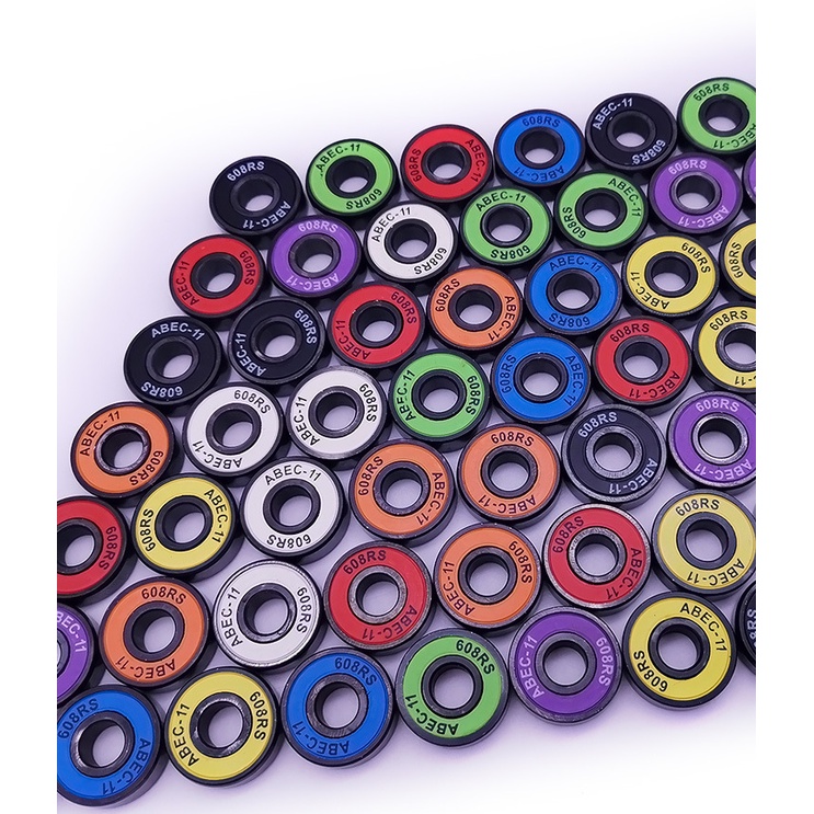 BỘ 8 VÒNG BI ABEC-11 608RS FREELINE SKATE, SKATE BOARD