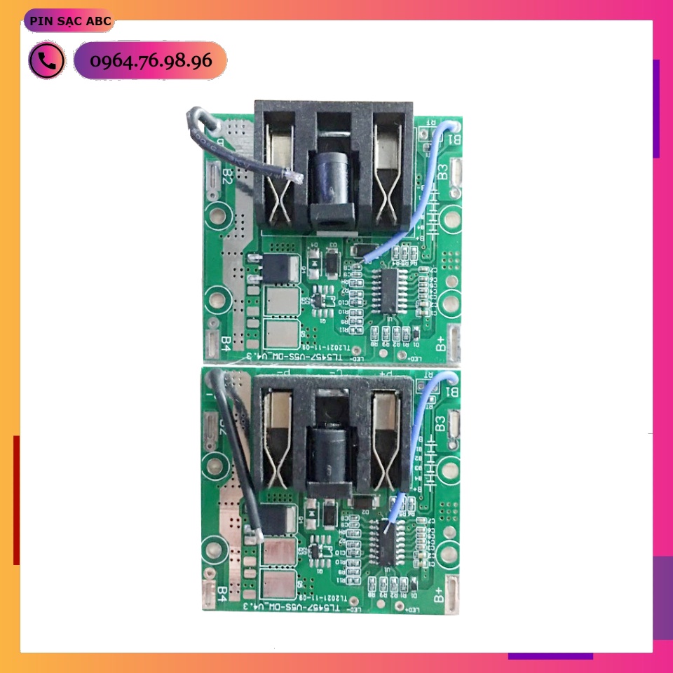 Mạch sạc bảo vệ pin 21v cho máy khoan pin 21v 5s (mẫu 3)