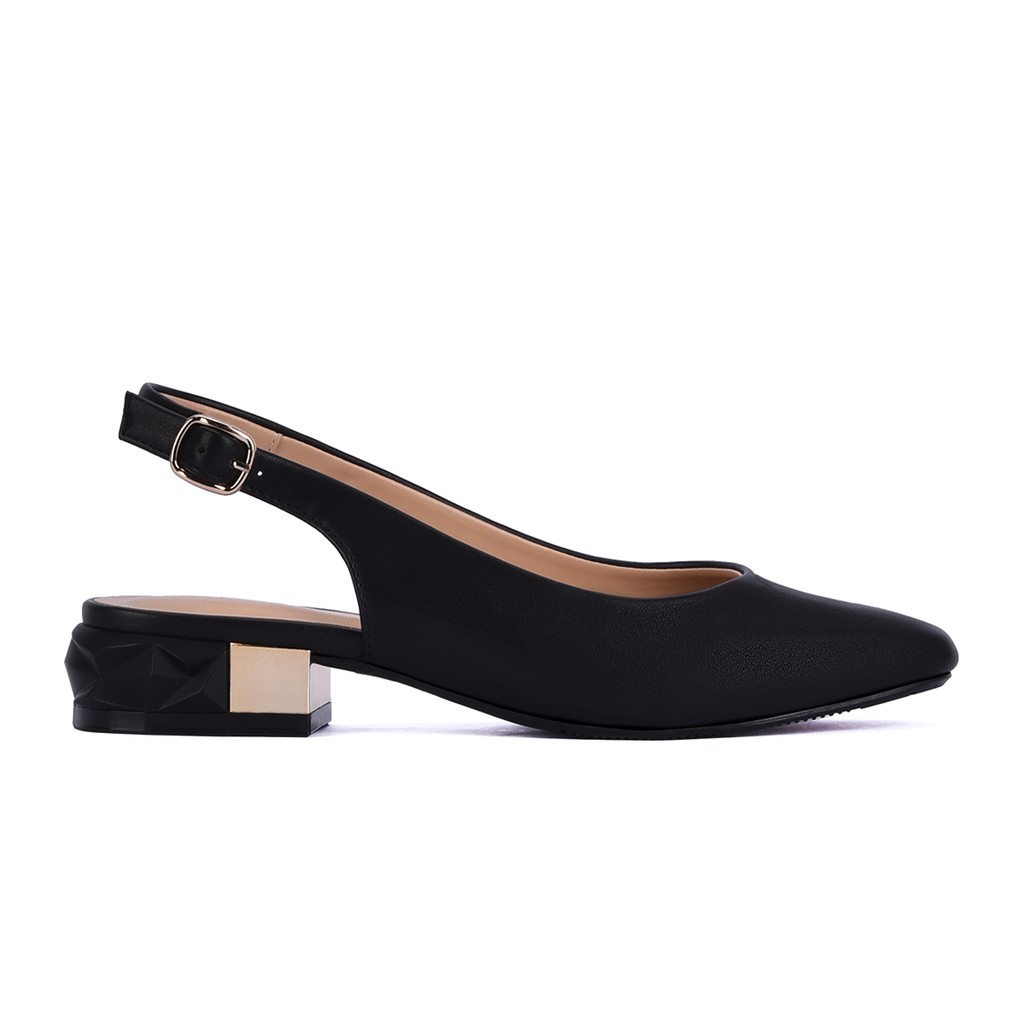 Giày Búp Bê Đông Hải dáng slingback gót cao 3cm dễ phối đồ - G81D2 | BigBuy360 - bigbuy360.vn