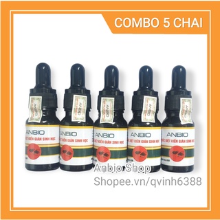 Combo 5 chai thuốc diệt kiến gián Anbio diệt tận gốc kiến hôi, kiến đen