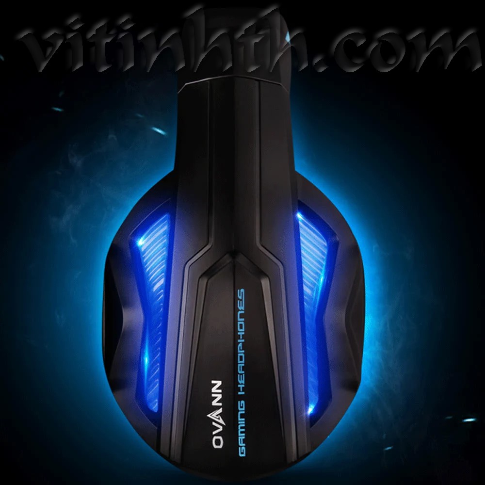 Tai nghe chuyên Gaming đèn led OVANN X2 Pro micro rời / 2 jack 3.5mm - THComputer Q11