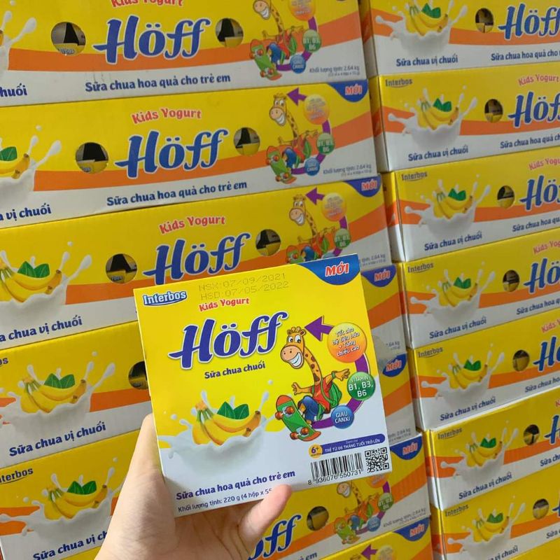 SỮA CHUA TRẺ EM CAO CẤP HOFF (DATE 6TH)