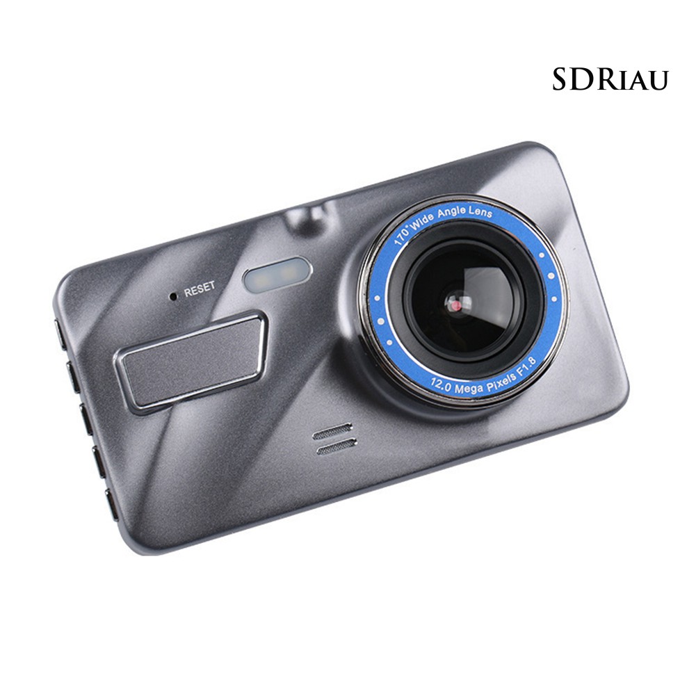 Camera hành trính ống kính kép 3.6 Inch Hd 1080p 170 độ chuyên dụng cho xe hơi