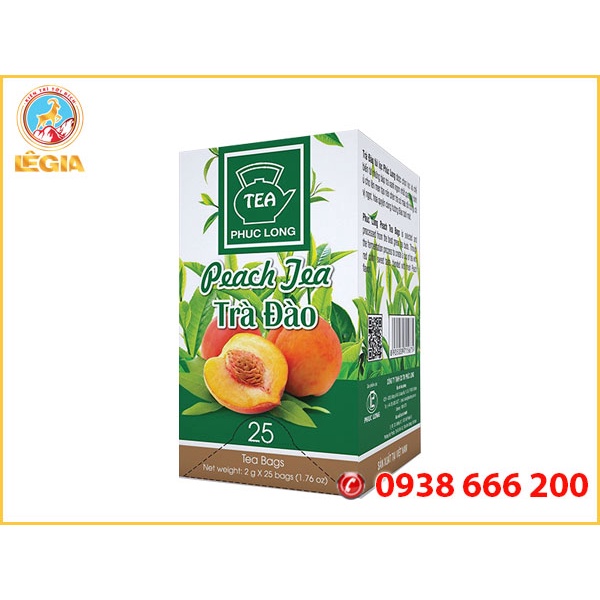 Trà Đào Túi Lọc PHÚC LONG 50G (Peach Tea)