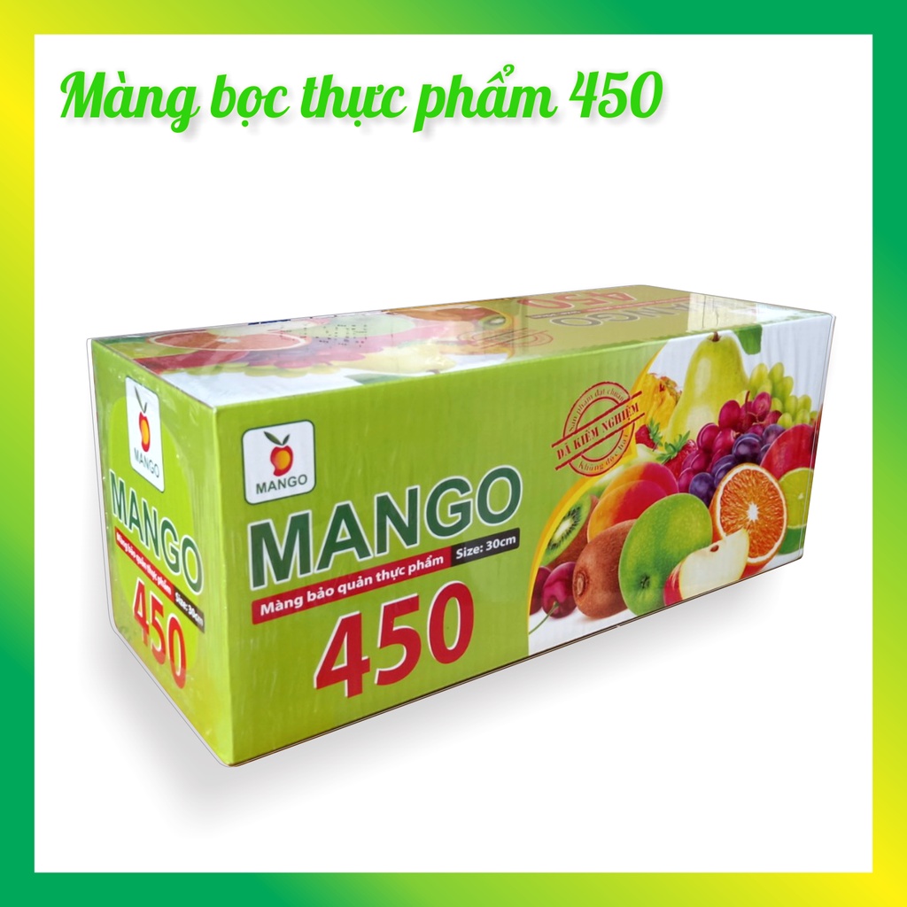 Màng bọc thực phẩm 450 chất liệu PVC ngang 30cm - VUI VUI STORE