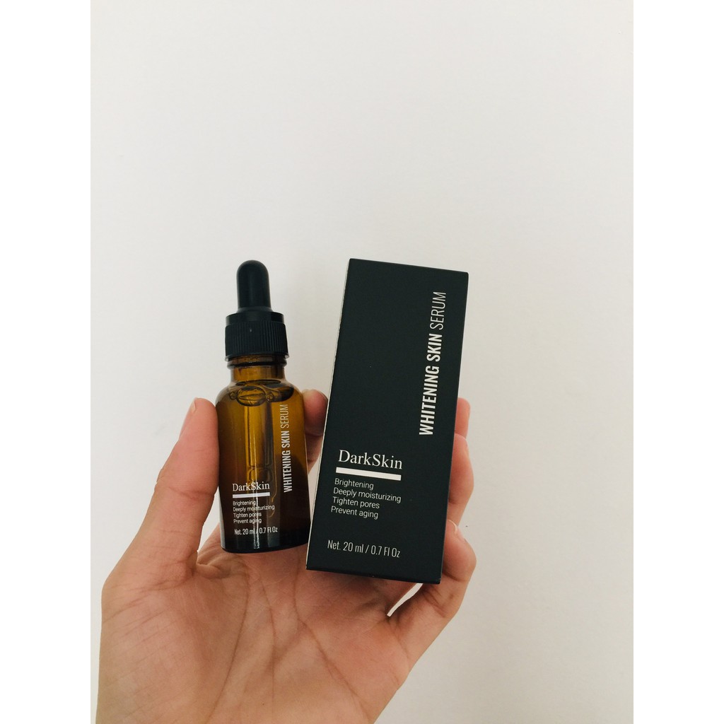 Serum dưỡng trắng sáng da và giảm nám tàn nhang DarkSkin 20ml