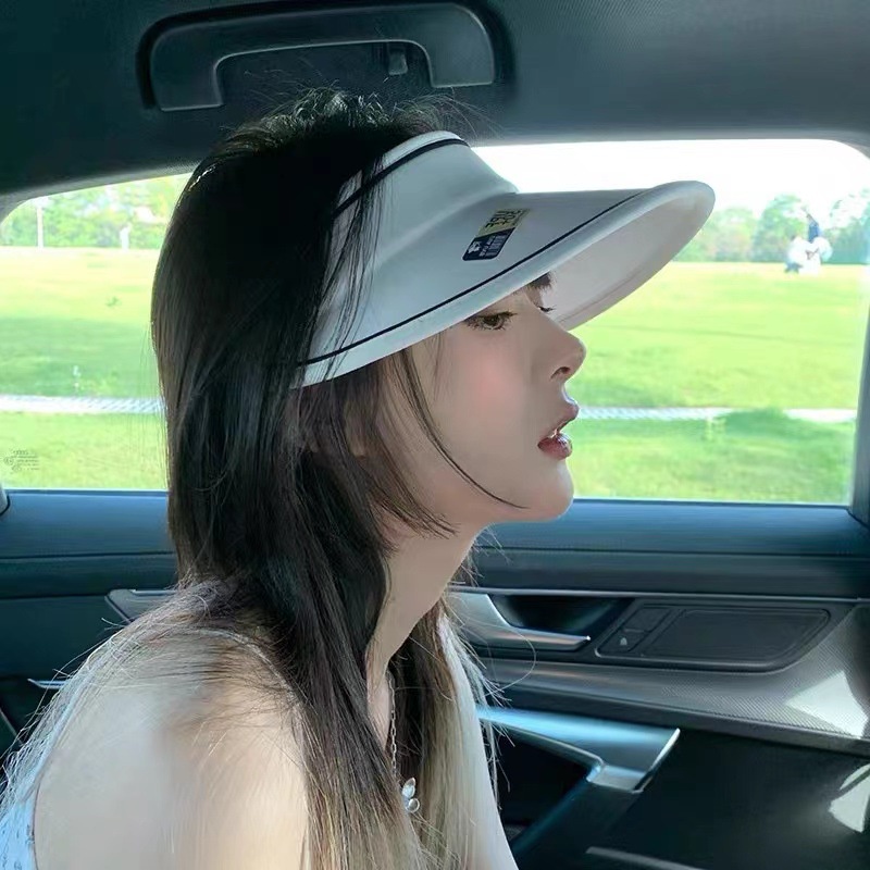 Nón Vành Rộng Nửa Đầu Chống Tia UV Cho Nữ