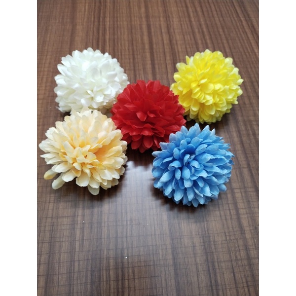 đầu bông Cẩm Tú cầu sezi 8cm trang trí tháp oản, bánh ,decor