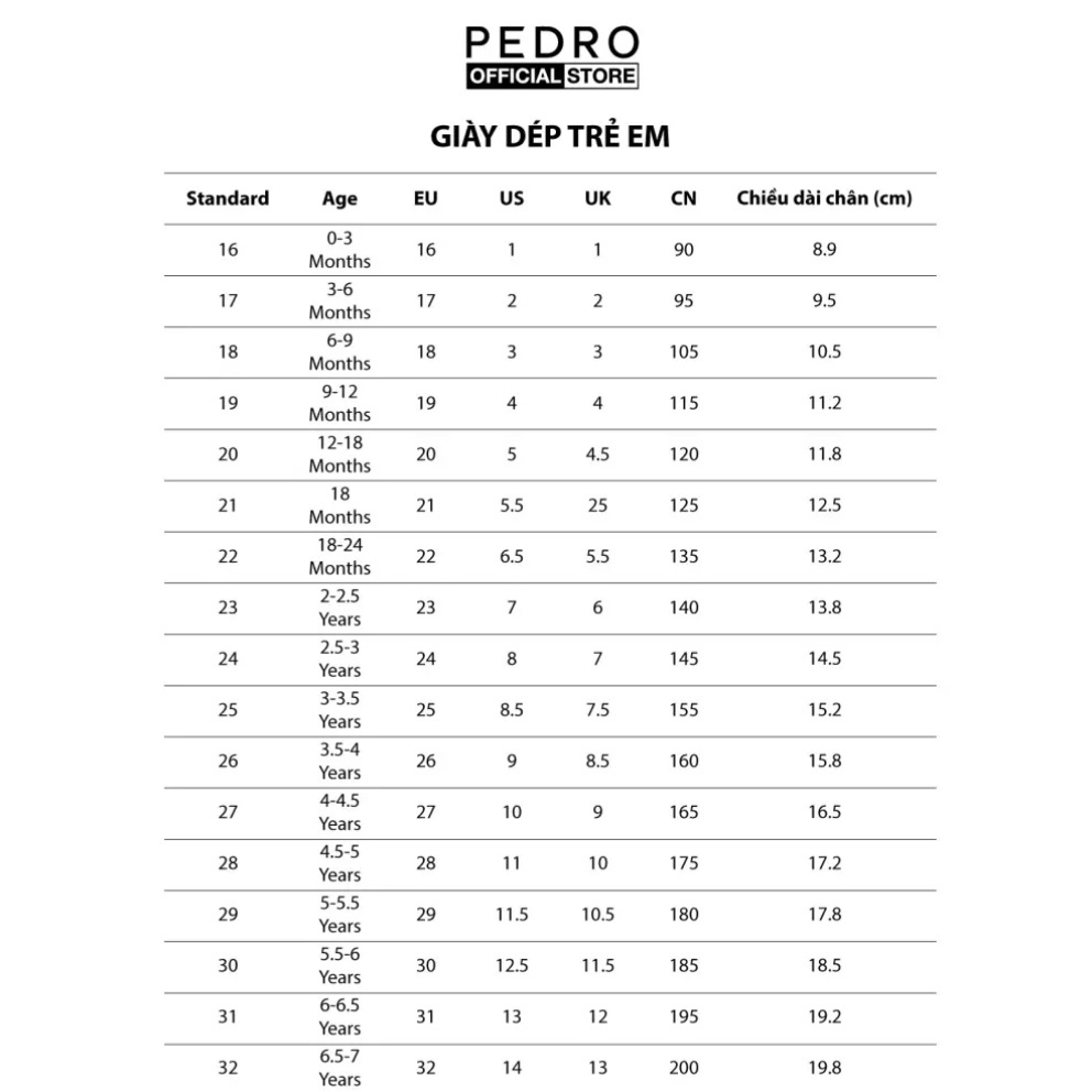 PEDRO - Giày oxford bé trai mũi tròn Formal PK1-26300002-10
