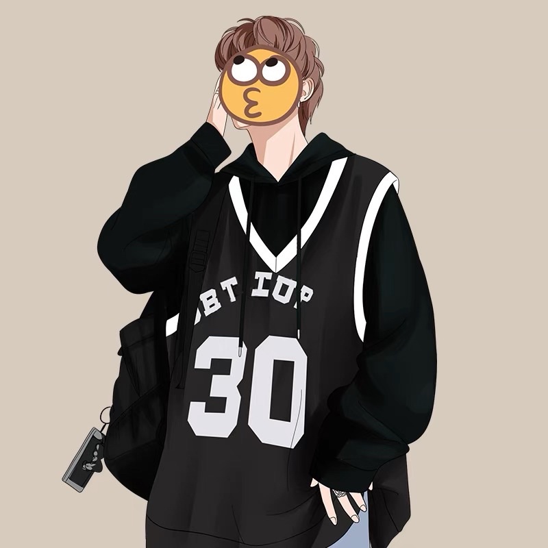 🌼Áo gile thể thao phối hoodie Ulzzang Style🌼