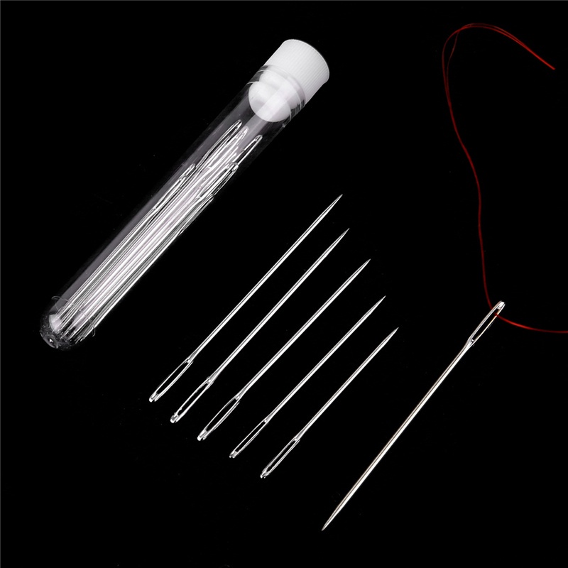 Set 25 kim khâu BEADIA kèm ống đựng bằng nhựa dùng làm trang sức DIY