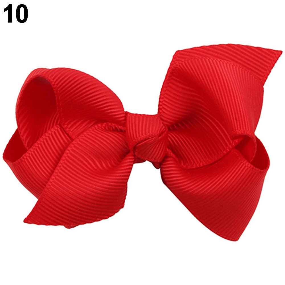 Kẹp Tóc Nơ 8cm Cho Bé Gái