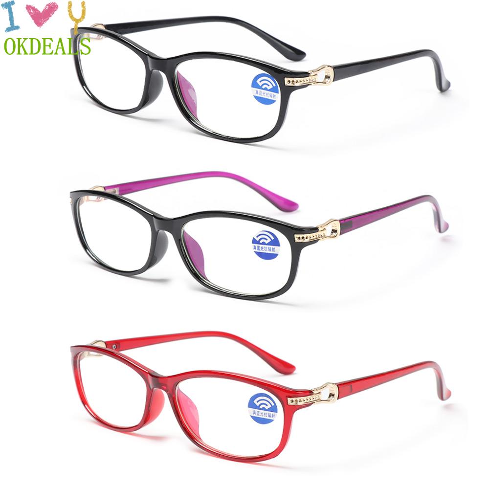 Mắt kính đọc sách chống ánh sáng xanh siêu nhẹ thiết kế linh động cho nam và nữ