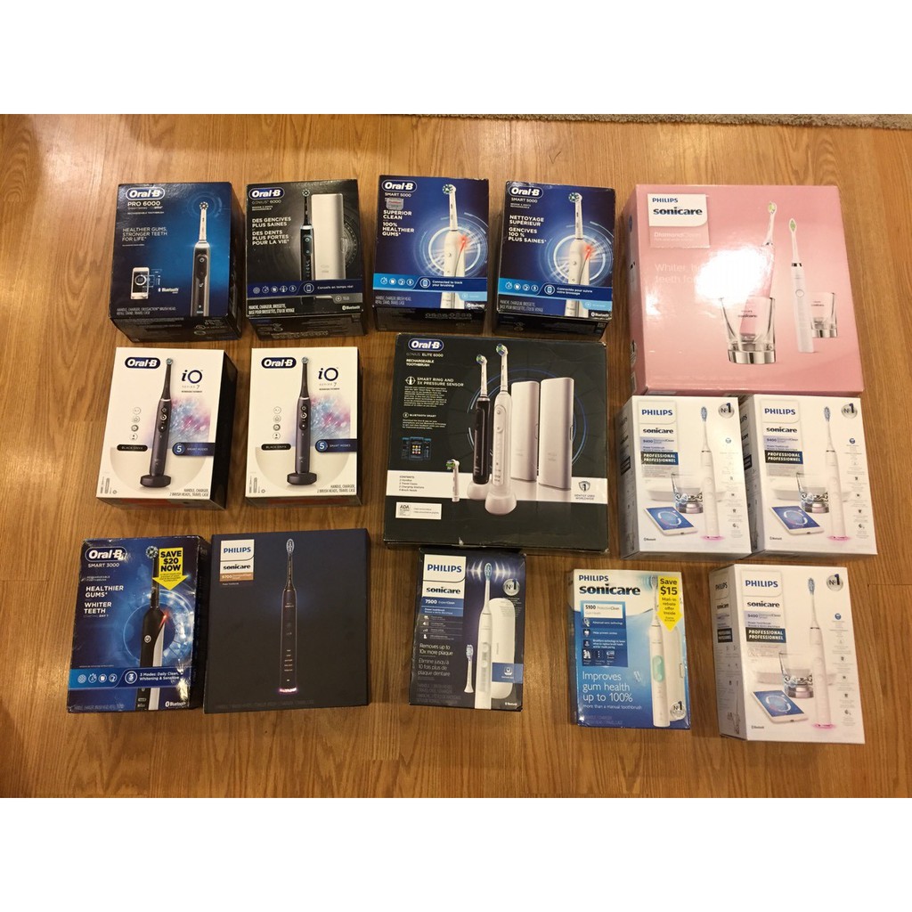 [CHÍNH HÃNG] Bàn chải điện Oral B Smart - có bluetooth - Hàng Mỹ