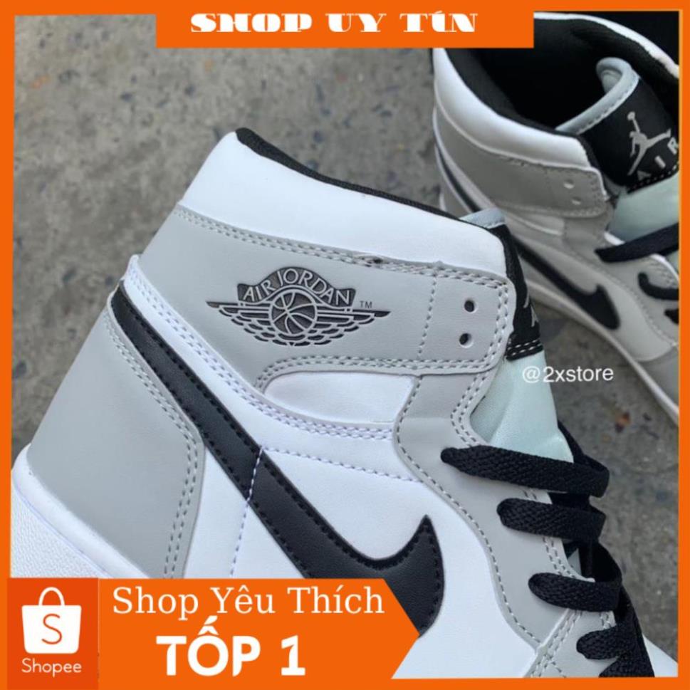 16[FREESHIP- BẢO HÀNH 12 THÁNG] GIÀY THỂ THAO NAM NỮ 𝗷𝗼𝗿𝗱𝗮𝗻 1 XÁM CAO CỔ HOT TREND | BigBuy360 - bigbuy360.vn