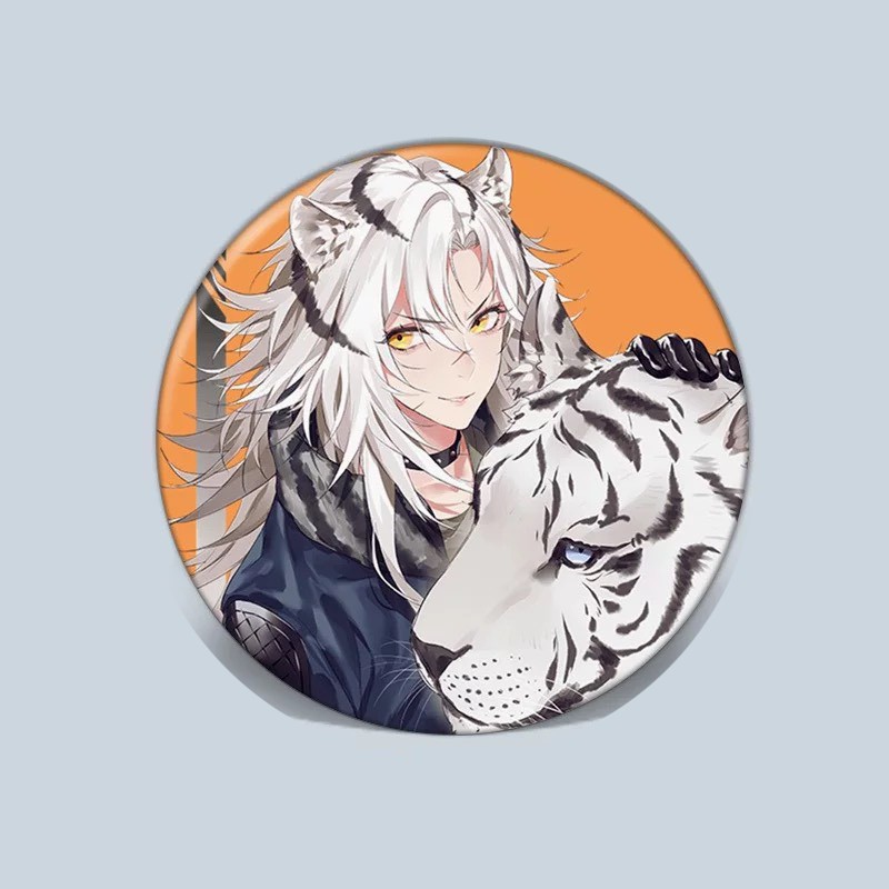 (LINH VẬT) 1 chiếc Huy hiệu cài áo in hình ARKNIGHTS phụ kiện cài áo anime chibi xinh xắn dễ thương