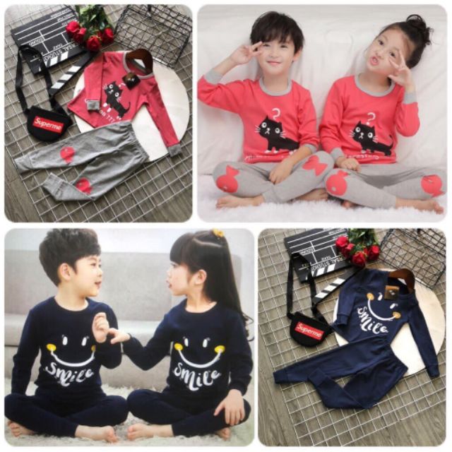 Set bộ bé trai gái