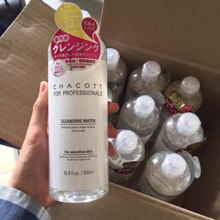 [Chuẩn auth+bill] Tẩy trang Chacott 500ml Duty