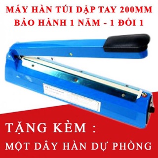 Máy hàn miệng túi dập tay