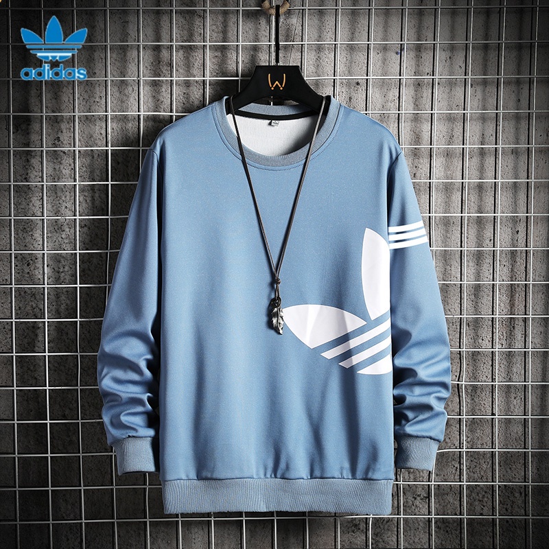 Áo Sweater Thể Thao Adidas Clover 100% Chính Hãng Cổ Tròn Dễ Phối Đồ Thời Trang Xuân Thu Cho Nam
