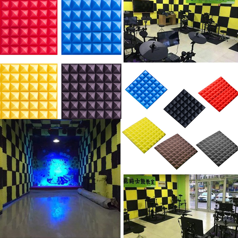 Miếng Dán Tường Xốp Cách Âm Chống Ồn Cho Studio