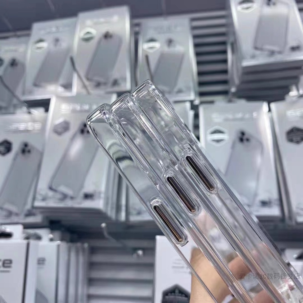 Ốp Điện Thoại Cứng Trong Suốt Viền Kim Loại Chống Sốc Cho iPhone 14 pro max 13 12 11 pro max X / Xs max XR 7 / 8 plus