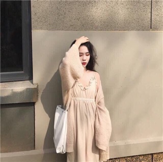 ÁO KHOÁC CADIGAN LEN MỎNG 3 MÀU