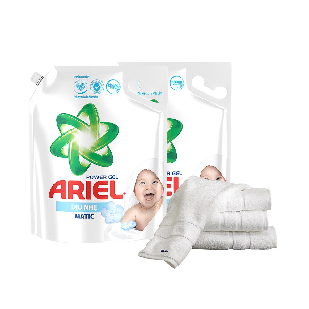 Nước giặt Ariel hương dịu nhẹ 3.25kg