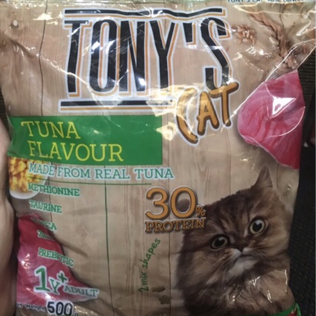 Gói hạt Tony cat 500g vị cá ngừ